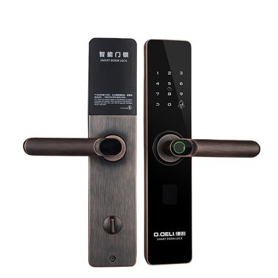 ποιότητας  Home Security KJ013H17 High Security Biometric Fingerprint Door Lock Smart TTLock APP Remote Control Anti-theft Smart Door Lock εργοστάσιο